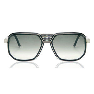 Cazal 666 sunglasses 002 Black Silver 61mm Unisex
